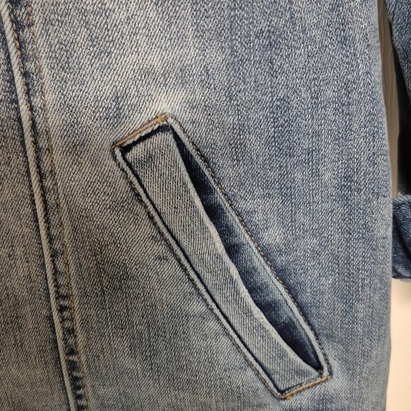 LIVERPOOL LONG DENIM JACKET - Almost new.  Medium - Picture 4 of 7